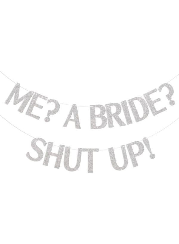 A bride and me ? a bride, shut up ! banner