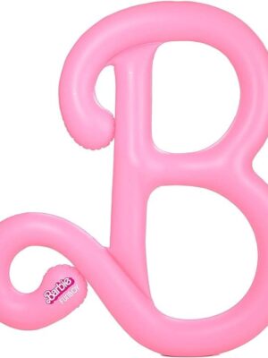 A pink balloon letter b is shown.