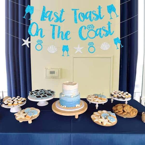 A Table With Cookies And Cake On It