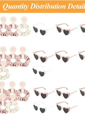 A bunch of sunglasses with different sizes and shapes