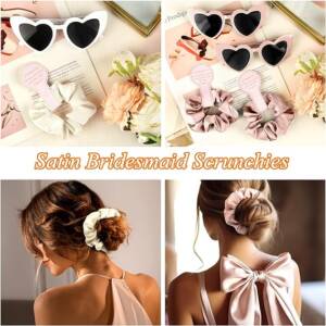 A collage of different hairstyles and accessories.