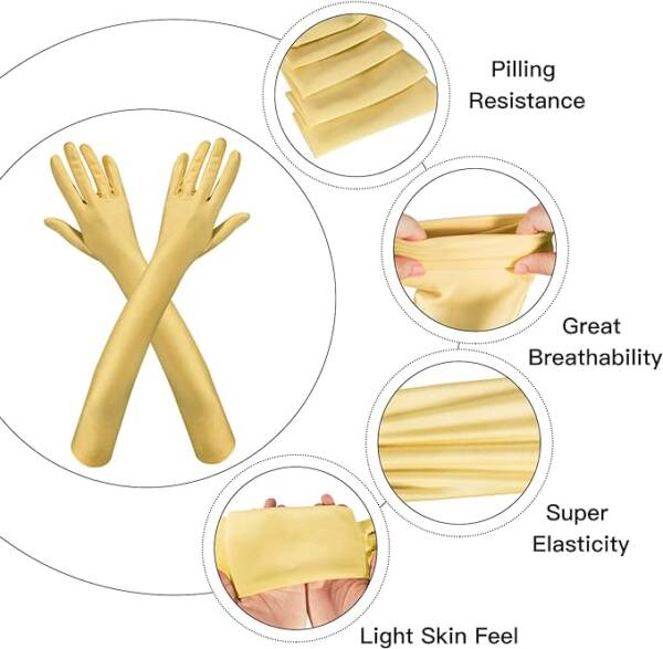 A Diagram Of Different Types Of Gloves.