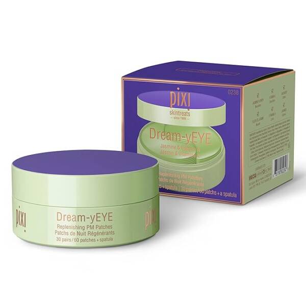 A Box Of A Body Cream With Purple Lid.