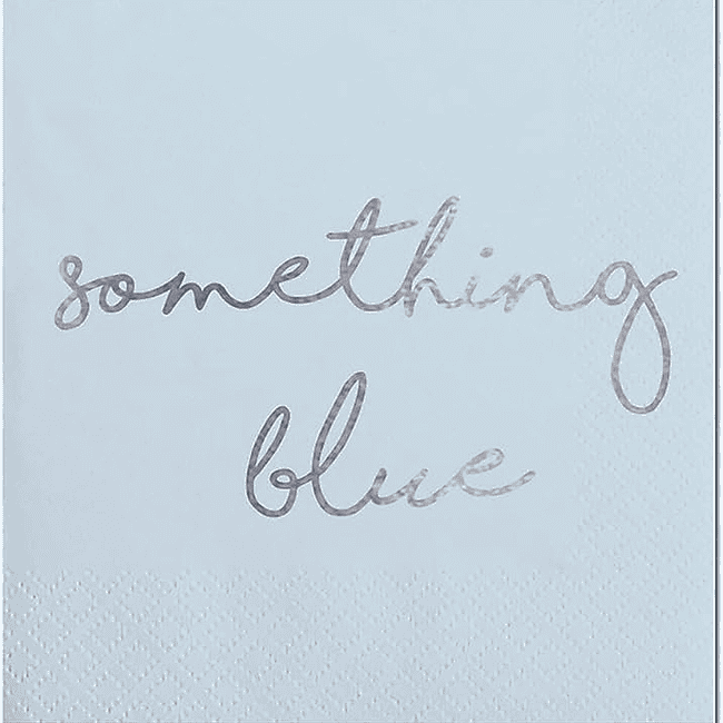 Something blue napkins