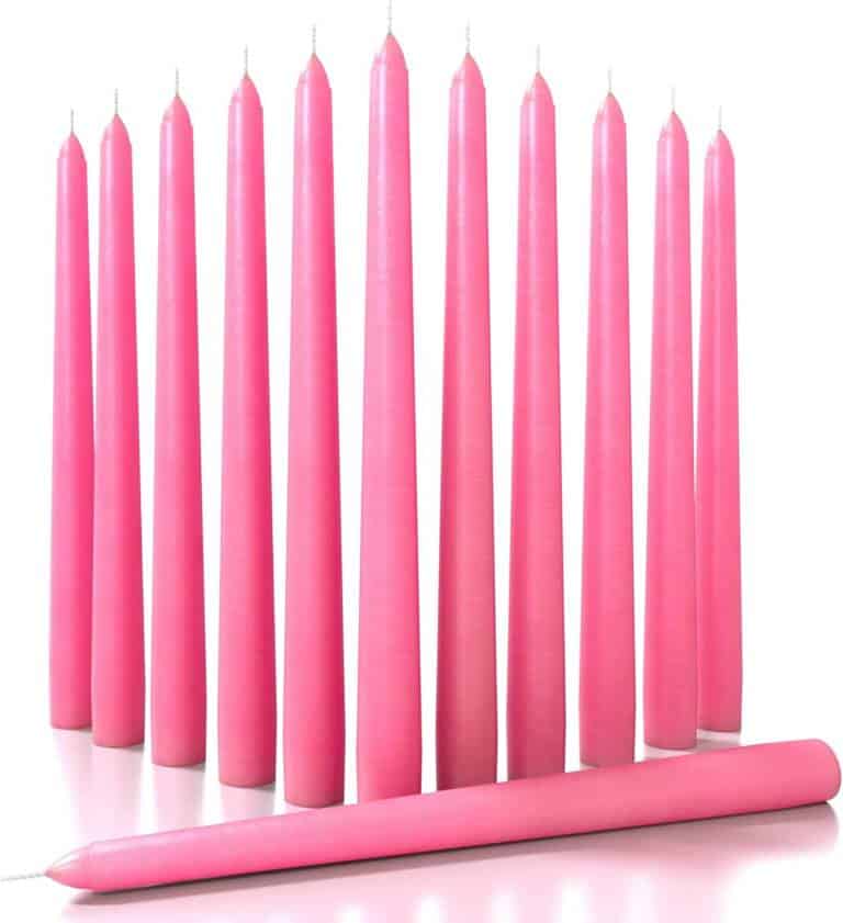 Hot Pink Candlesticks