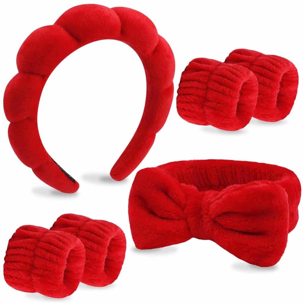 Red Makeup Headbands