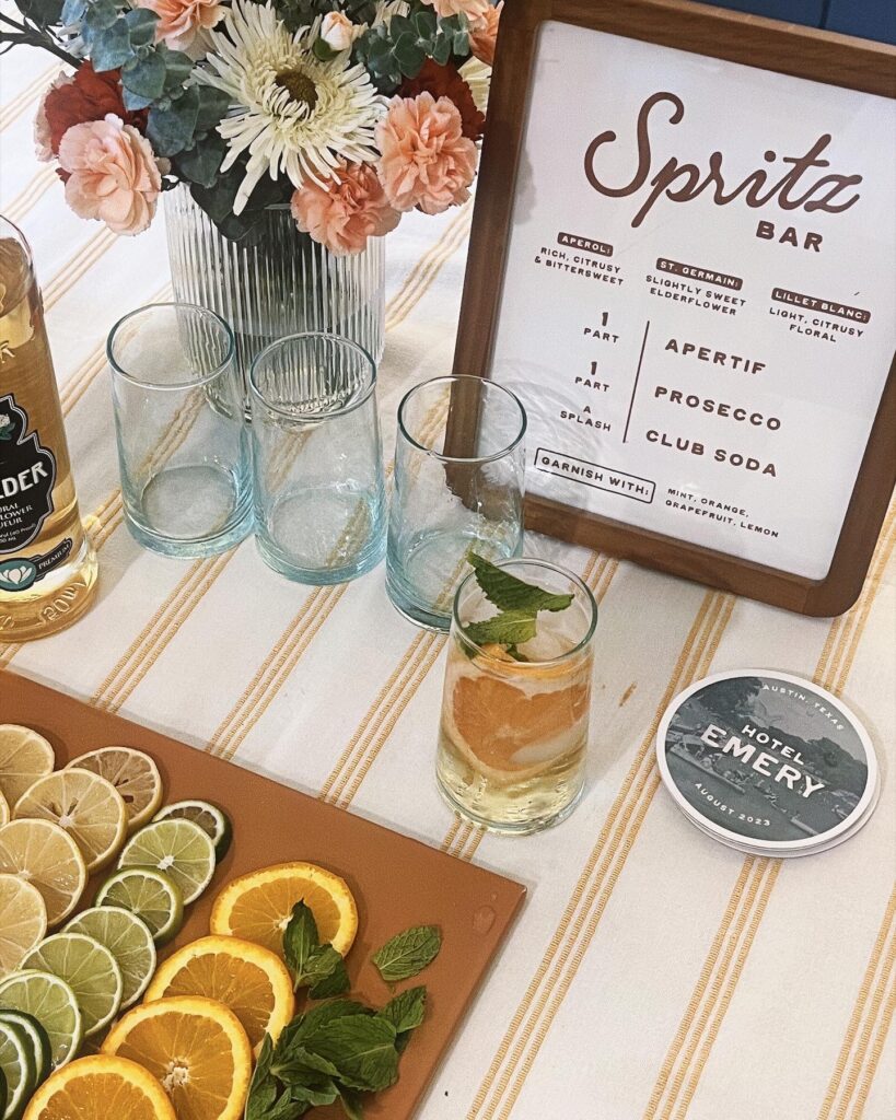 Mimosa or Mocktail bar