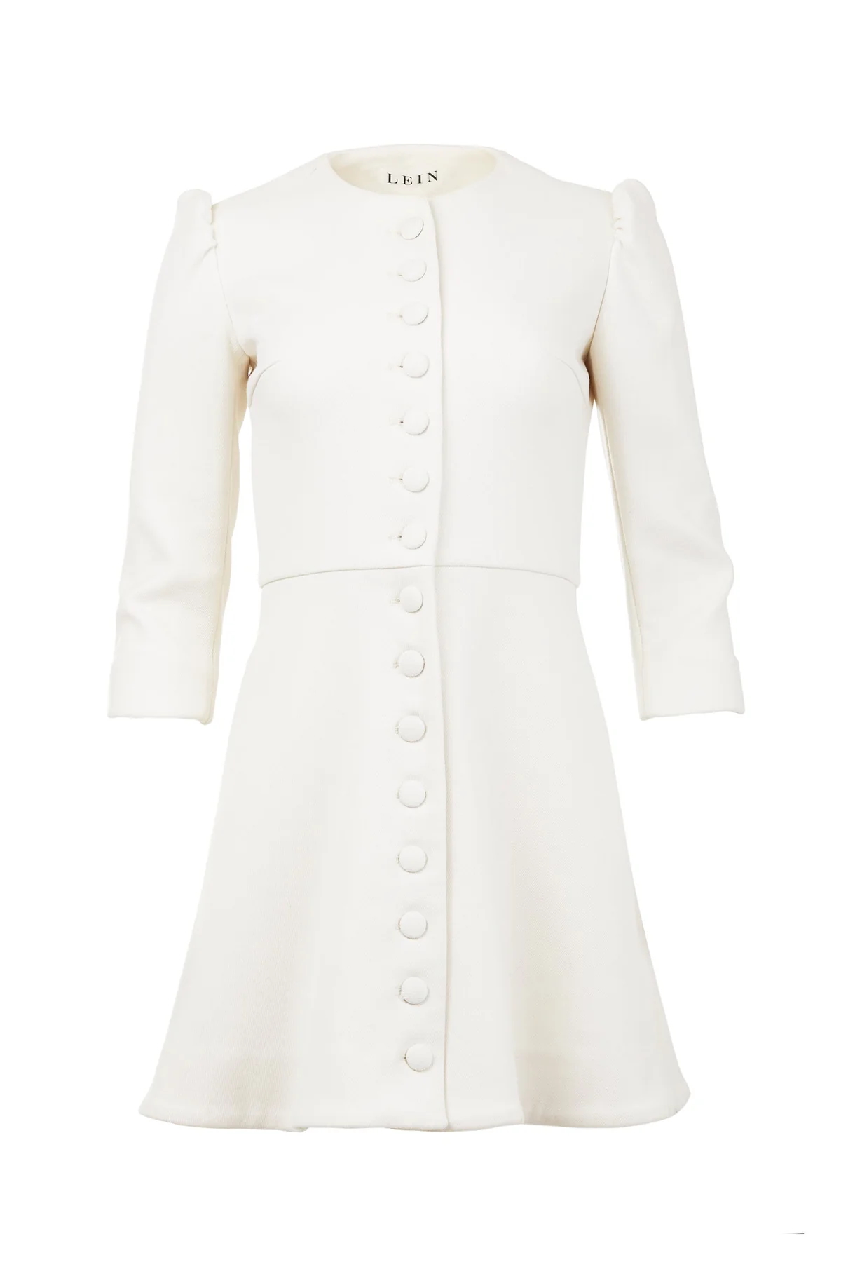 19 Of The Best Dresses For Engagement Photos  16 Audrey Button Mini Dress - Babes Engaged