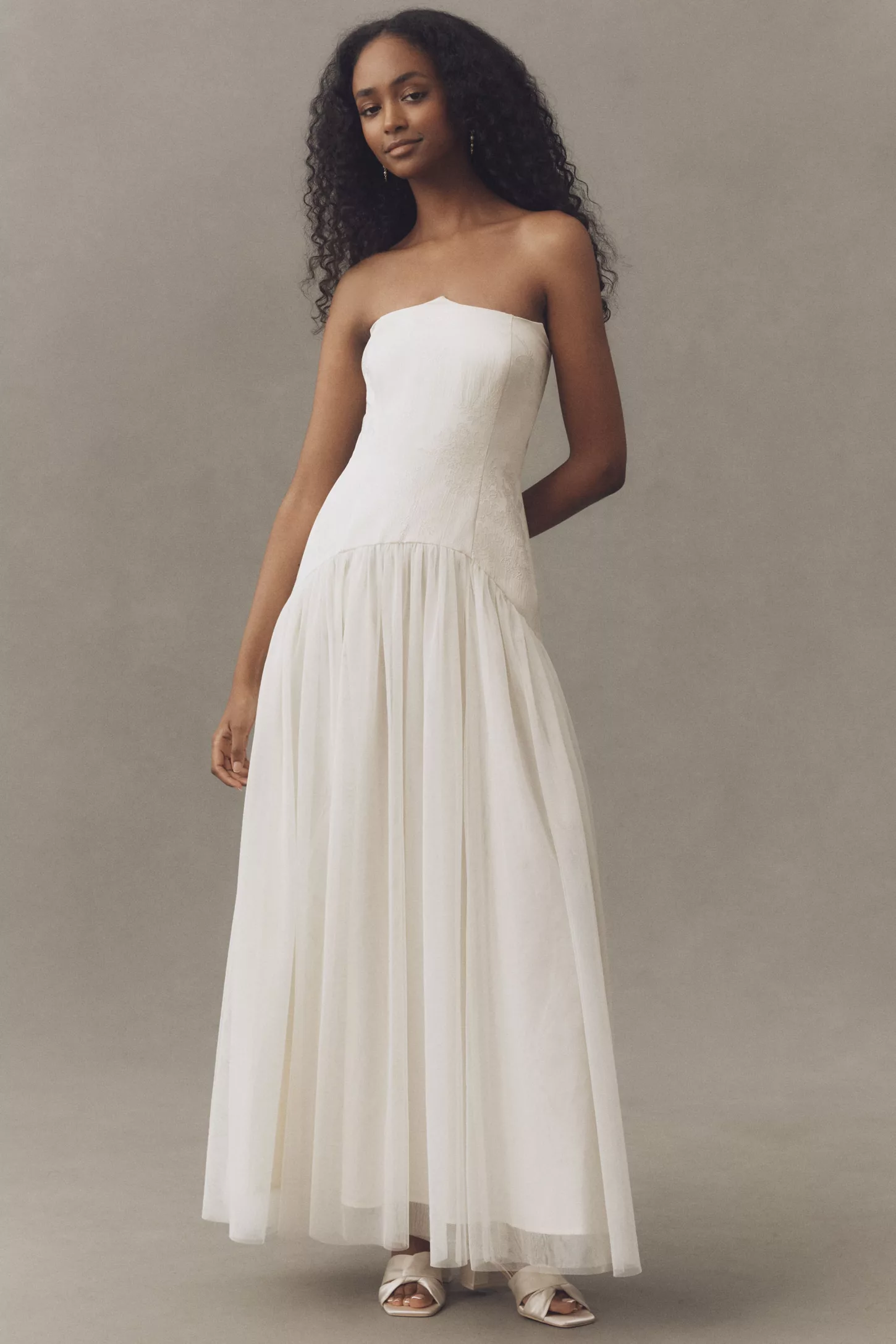 19 Of The Best Dresses For Engagement Photos  13 Long White Maxi Dress