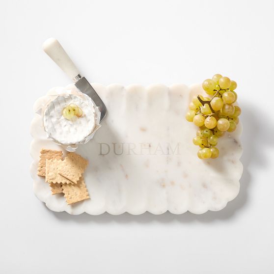 What To Give As An Engagement Gift: 13 Ideas That Will Make You Stand Out 12 Marble Petal Cheese Board