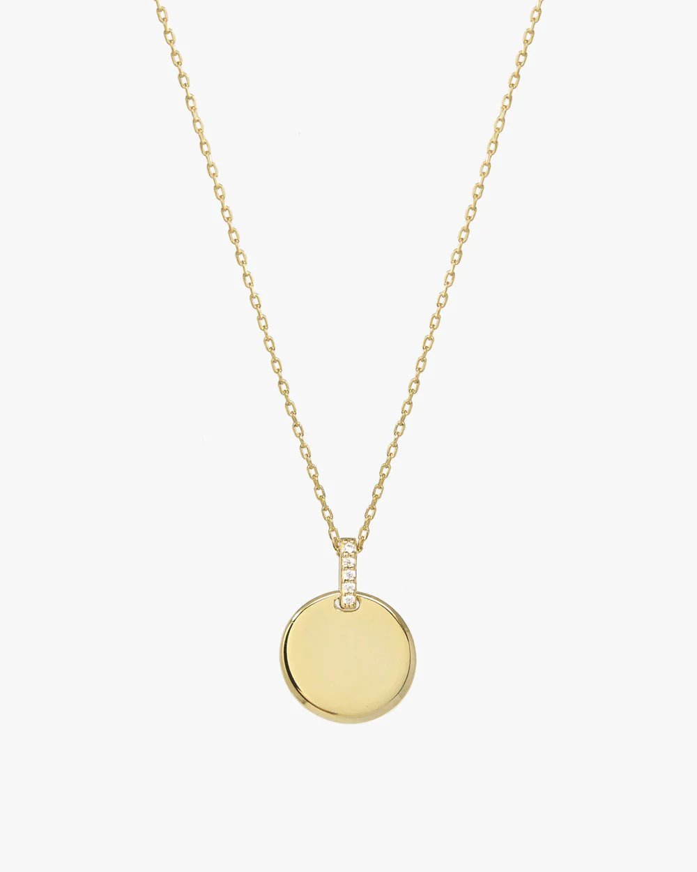 What To Give As An Engagement Gift: 13 Ideas That Will Make You Stand Out 4 Mille Engravable Pendant Necklace