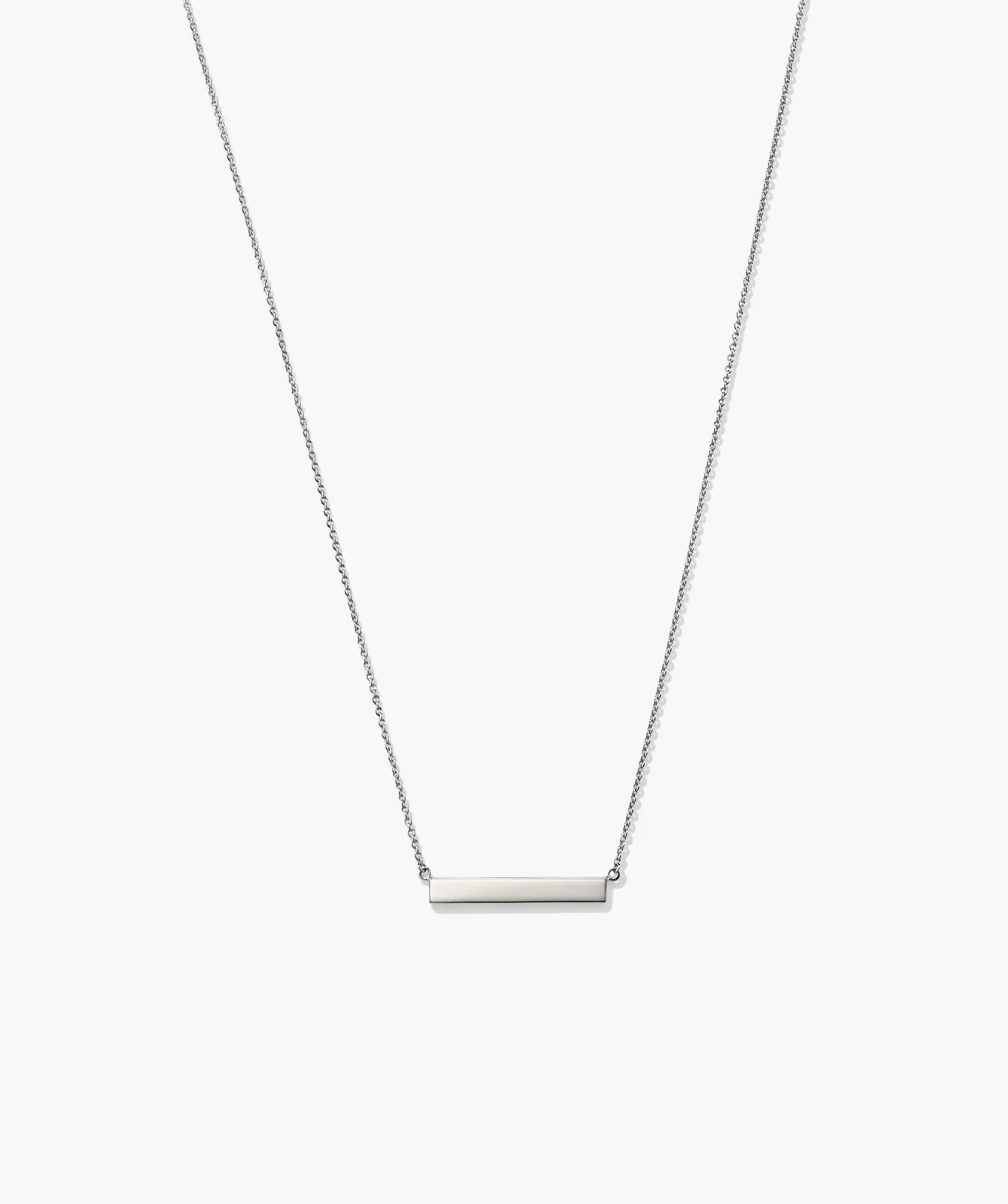 Engravable Bar Necklace