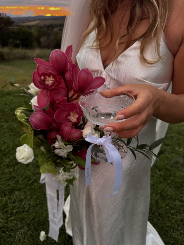 Bridal Shower Dress And Flowers